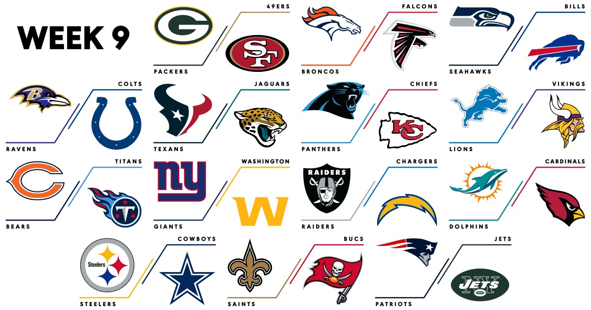 NFL picks Week 9: Packers-Colts and every other game