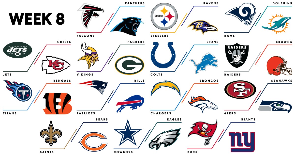 Week 8 clearance nfl picks